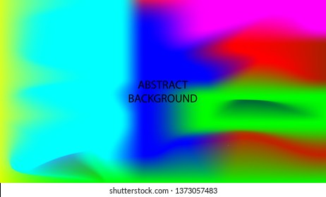 Gradient mesh abstract background. Blurred bright colors mesh background - vector