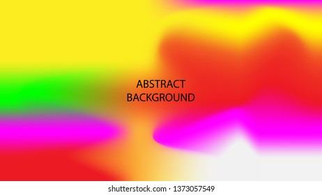 Gradient mesh abstract background. Blurred bright colors mesh background - vector