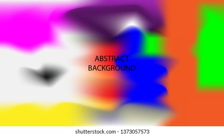 Gradient mesh abstract background. Blurred bright colors mesh background - vector