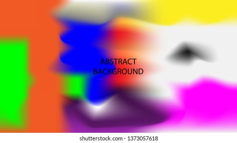 Gradient mesh abstract background. Blurred bright colors mesh background - vector