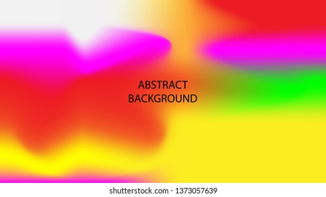 Gradient mesh abstract background. Blurred bright colors mesh background - vector