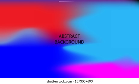 Gradient mesh abstract background. Blurred bright colors mesh background - vector