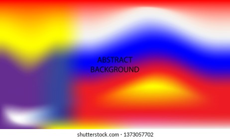 Gradient mesh abstract background. Blurred bright colors mesh background - vector