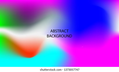 Gradient mesh abstract background. Blurred bright colors mesh background - vector