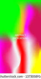 Gradient mesh abstract background. Blurred bright colors mesh background - vector