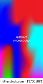 Gradient mesh abstract background. Blurred bright colors mesh background - vector