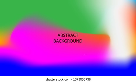 Gradient mesh abstract background. Blurred bright colors mesh background - vector