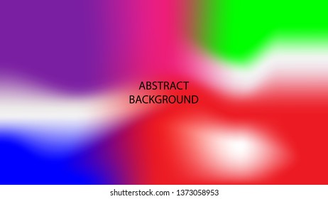 Gradient mesh abstract background. Blurred bright colors mesh background - vector