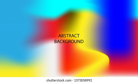 Gradient mesh abstract background. Blurred bright colors mesh background - vector