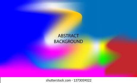 Gradient mesh abstract background. Blurred bright colors mesh background - vector