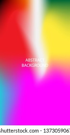 Gradient mesh abstract background. Blurred bright colors mesh background - vector