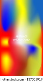 Gradient mesh abstract background. Blurred bright colors mesh background - vector