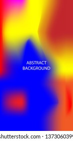 Gradient mesh abstract background. Blurred bright colors mesh background - vector