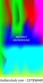 Gradient mesh abstract background. Blurred bright colors mesh background - vector