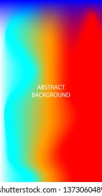 Gradient mesh abstract background. Blurred bright colors mesh background - vector