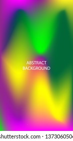 Gradient mesh abstract background. Blurred bright colors mesh background - vector