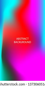 Gradient mesh abstract background. Blurred bright colors mesh background - vector