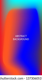 Gradient mesh abstract background. Blurred bright colors mesh background - vector