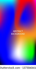 Gradient mesh abstract background. Blurred bright colors mesh background - vector