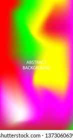 Gradient mesh abstract background. Blurred bright colors mesh background - vector