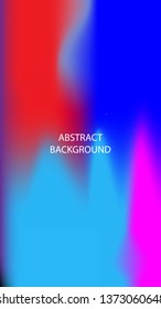 Gradient mesh abstract background. Blurred bright colors mesh background - vector
