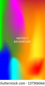 Gradient mesh abstract background. Blurred bright colors mesh background - vector