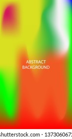 Gradient mesh abstract background. Blurred bright colors mesh background - vector