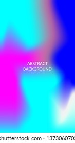 Gradient mesh abstract background. Blurred bright colors mesh background - vector
