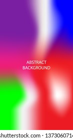 Gradient mesh abstract background. Blurred bright colors mesh background - vector