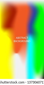 Gradient mesh abstract background. Blurred bright colors mesh background - vector