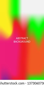 Gradient mesh abstract background. Blurred bright colors mesh background - vector