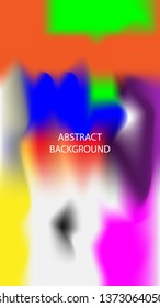 Gradient mesh abstract background. Blurred bright colors mesh background - vector