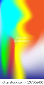 Gradient mesh abstract background. Blurred bright colors mesh background - vector