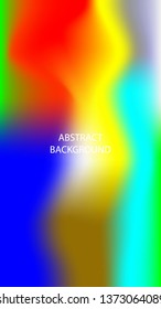 Gradient mesh abstract background. Blurred bright colors mesh background - vector