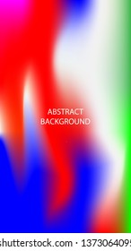 Gradient mesh abstract background. Blurred bright colors mesh background - vector