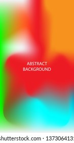 Gradient mesh abstract background. Blurred bright colors mesh background - vector