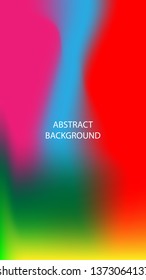 Gradient mesh abstract background. Blurred bright colors mesh background - vector