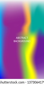 Gradient mesh abstract background. Blurred bright colors mesh background - vector