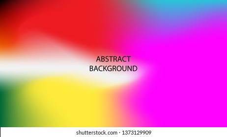 Gradient mesh abstract background. Blurred bright colors mesh background - vector