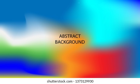 Gradient mesh abstract background. Blurred bright colors mesh background - vector