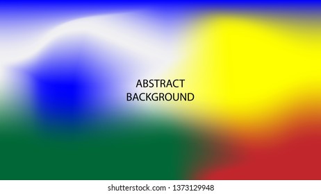 Gradient mesh abstract background. Blurred bright colors mesh background - vector