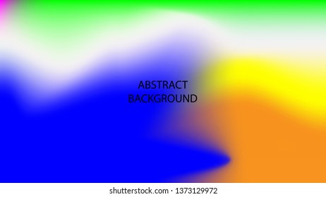Gradient mesh abstract background. Blurred bright colors mesh background - vector