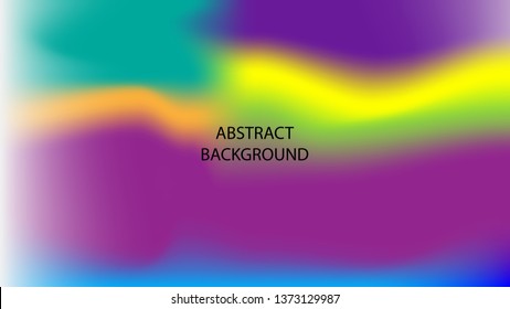 Gradient mesh abstract background. Blurred bright colors mesh background - vector