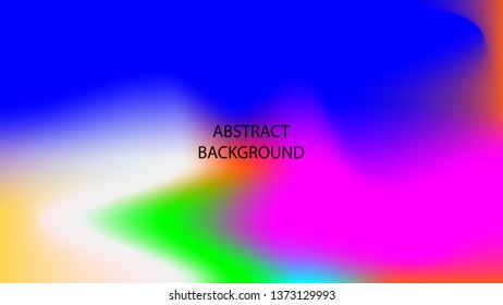 Gradient mesh abstract background. Blurred bright colors mesh background - vector