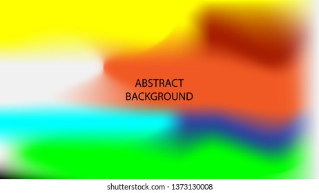 Gradient mesh abstract background. Blurred bright colors mesh background - vector