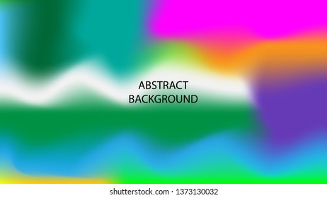 Gradient mesh abstract background. Blurred bright colors mesh background - vector