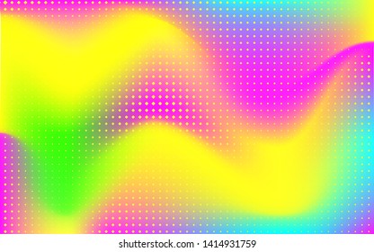 
Gradient mesh abstract background. Blurred bright colors mesh background. Vivid smooth mesh blurred futuristic template. Trendy creative vector. Intense blank Holographic spectrum gradient  for cover