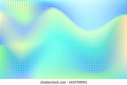 
Gradient mesh abstract background. Blurred bright colors mesh background. Vivid smooth mesh blurred futuristic template. Trendy creative vector. Intense blank Holographic spectrum gradient  for cover