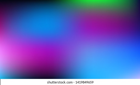 Gradient mesh abstract background. Blurred bright colors, colorful rainbow pattern. Multicolored fluid shapes for Web and Mobile Applications, social media, modern decoration Vector illustration