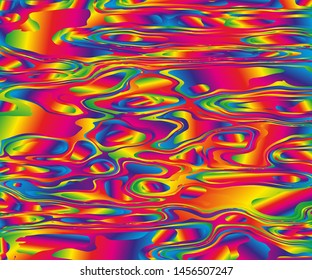 Gradient mesh abstract background. Blurred bright colors, colorful rainbow pattern. Multicolored fluid shapes for Web and Mobile Applications, social media, modern decoration Vector illustration
